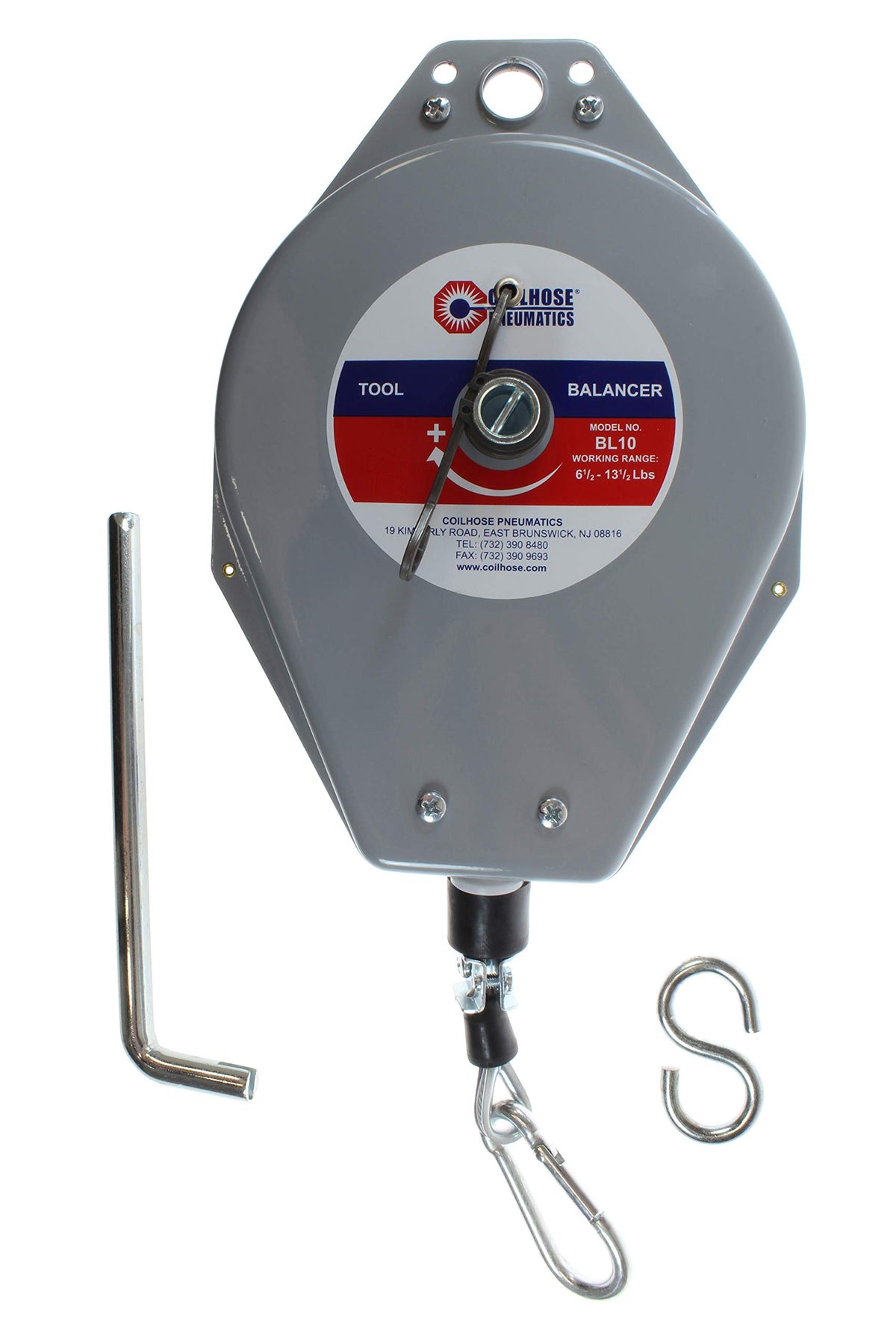 Coilhose Pneumatics BL25 Heavy Duty Mechanical Tool Balancer, 18 - 25 Pound Load Capacity