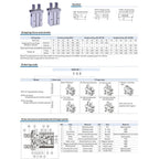 Parallel Style Pneumatic Air Gripper HFK10 HFK16 HFK20 HFK25 HFK32 HFK40Cylinder Double Acting Gripper Cylinder(HFK-25)