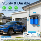 Spotless Water System for Car Wash with Bypass Switch,No Towel Drying