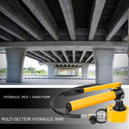 Hydraulic Power Kit with Manual Pump and Low Profile Cylinder for Industrial Lifting and Positioning Tasks