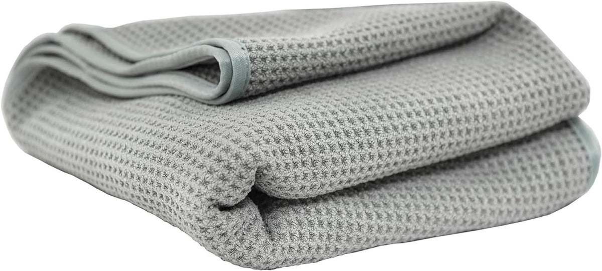 Chemical Guys, Waffle Weave Glass & Window Towel, Lavender, 3 Count, 25"x 36" (Pack of 12)