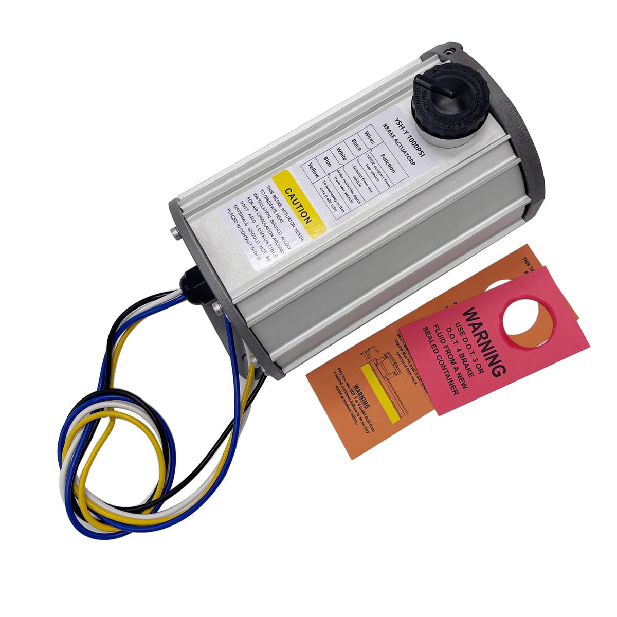 1000psi Hydraulic Liftgate Pump K7165000, K71-650-00 Replacement for Disc Brakes Silver Volantixi