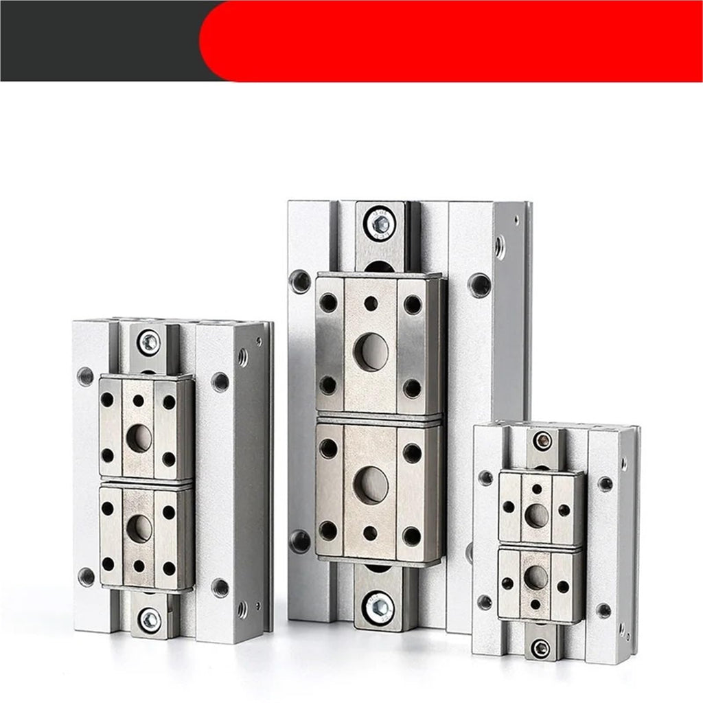 Low Profile Pneumatic Cylinder Air Parallel Gripper Force Cylinder MHF2 8D MHF2 10D MHF2 12D MHF2 16D MHF2 20D Pneumatic Gripper(MHF2-20D)
