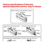 1pcs Pneumatic Guide Rail Precision Slide Cylinder HLQ25X10/20/30/40/50/75/100/125/150/AS/AF/A/BA/BF/B.(HLQ25-B)