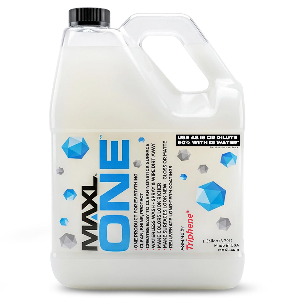 MAXLONE™ Car Spray with Triphene® All Purpose Waterless Detailer 1 Gallon