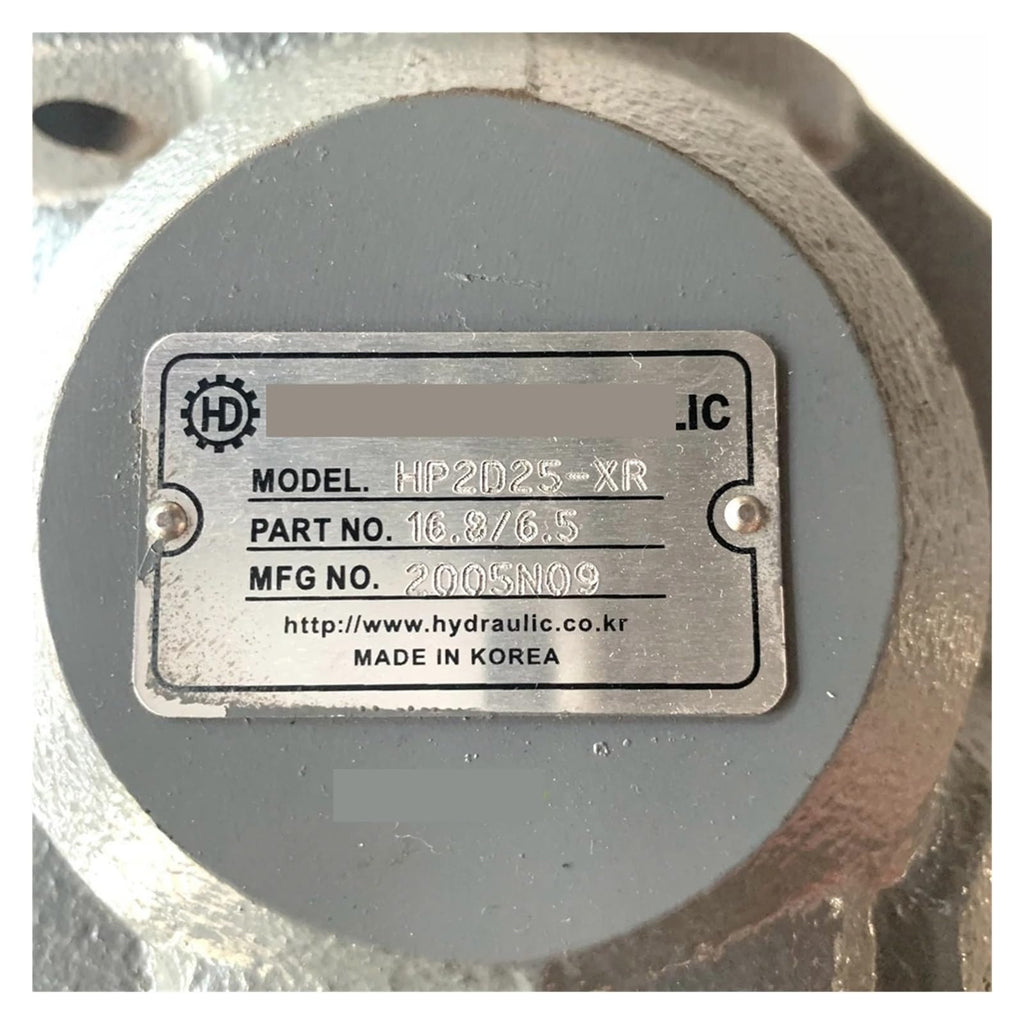 Hydraulic Pump AP2D25 HP2D25-XR Without Solenoid Valve for R55 R60-7