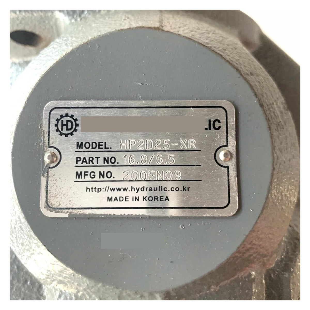 Hydraulic Pump AP2D25 HP2D25-XR Without Solenoid Valve for R55 R60-7