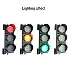 Traffic Light, Stop and Go Light, Industrial LED Traffic Stop Light, Dock Bay Indicator Warning Light, Traffic Light Controller/Sequencer (Color : Manual Control, Size : 100mm-110v)(100mm 220v)
