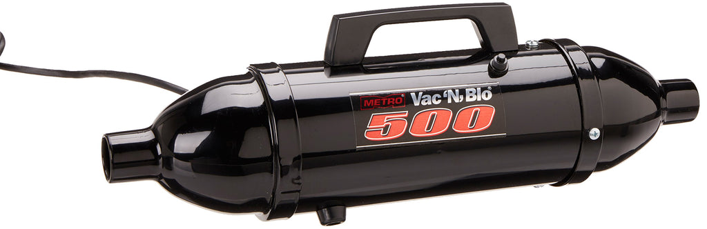 METROVAC VM12500T Vac N Blo 500W Hand Vac Blower Turbine Brush Made in USA
