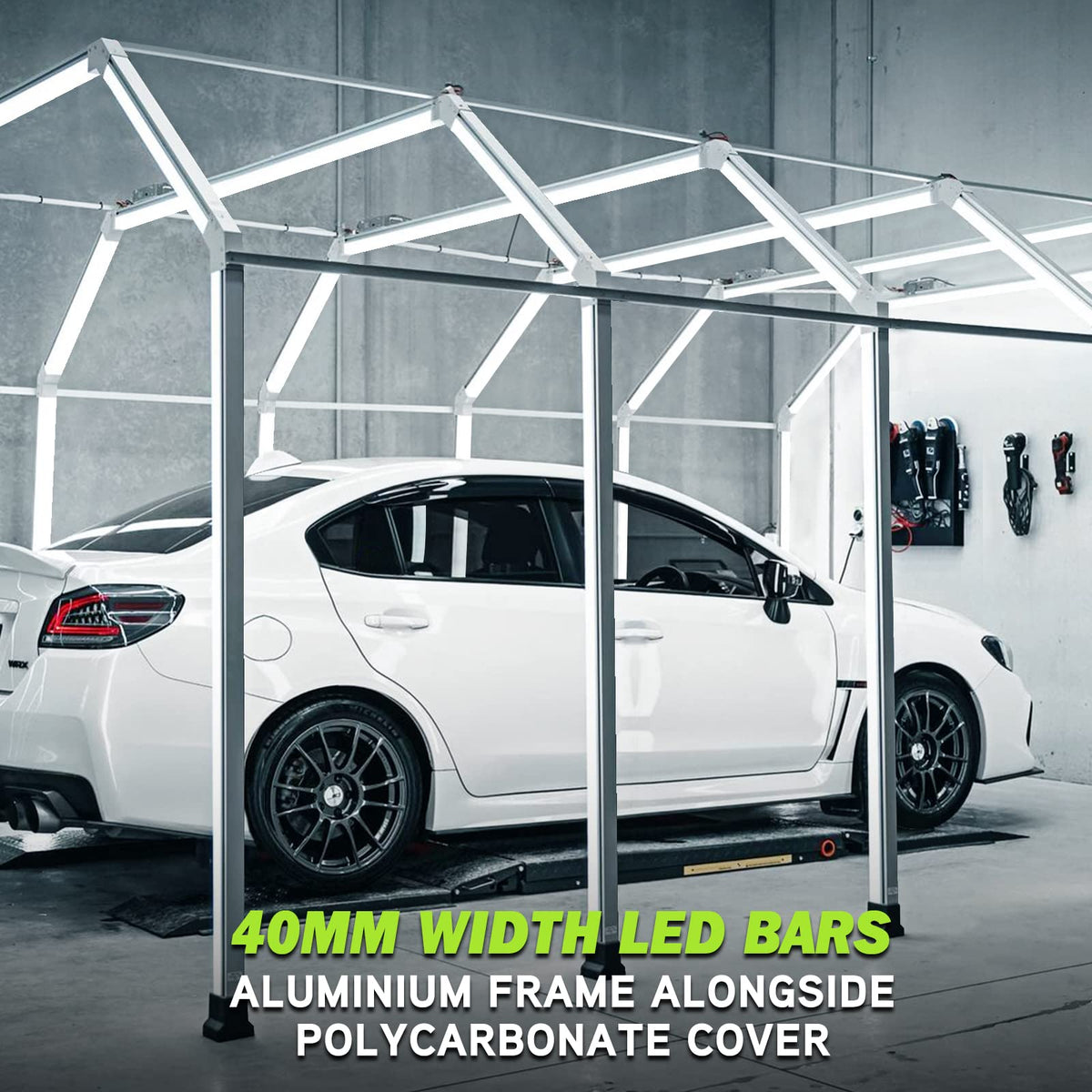 LED Tunnel Lighting, Inflatable 6500k, 110-120lm/v