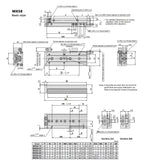 MXS8 Air Slide Table Pneumatic Cylinder Slide Rail Air Cylinder MXS8-10 MXS8-20 MXS8-30 MXS8-40 MXS8-50(MXS8-75)