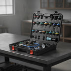 46 Pieces s pressures Testing and Coolant Service Tool Portable s Leak Testing Kit with Hand Pump Practical for Automotive Mechanics
