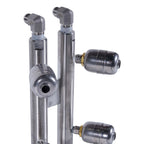 Car Wash Double Threat Wheel Blaster Set - Driver and Passenger Sides 35-1/4" Tall