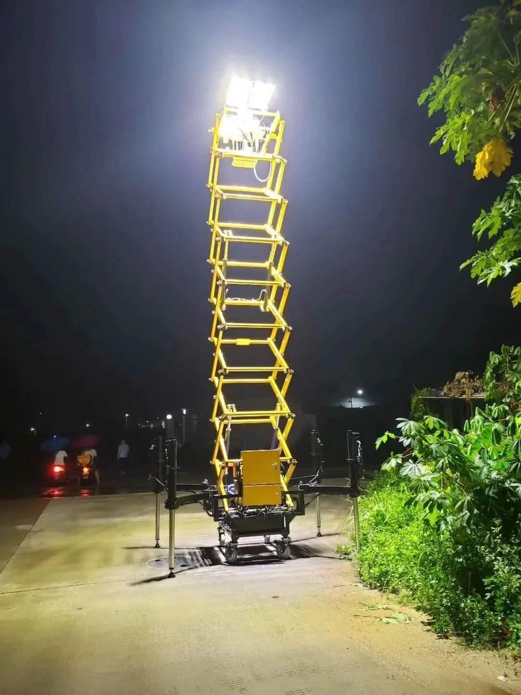 Folding Lighthouse Folding Type Light Tower Automatic Loading Lifting Rapid Deployment