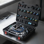 46 Pieces s pressures Testing and Coolant Service Tool Portable s Leak Testing Kit with Hand Pump Practical for Automotive Mechanics