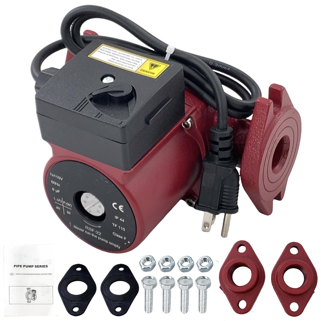 95906630 Hot Water Circulator Pump 115V 1/3 HP Fits for Grundfos UPS26-150F