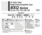 MXQ MXQ12 Slide Guide Cylinder Pneumatic MXQ12-10 -20-30 -40-50-75-100 Executive Component Tool(MXQ12-30)