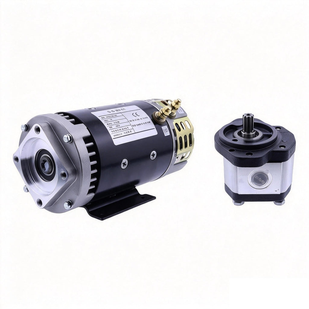24V Hydraulic Pump Motor Assembly ,Compatible With Genie GS-1530