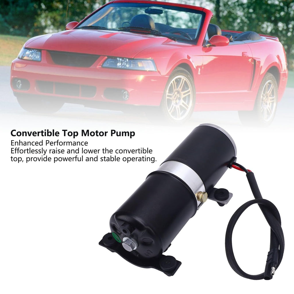 Convertible Top Lift Motor Pump Enhanced Safety