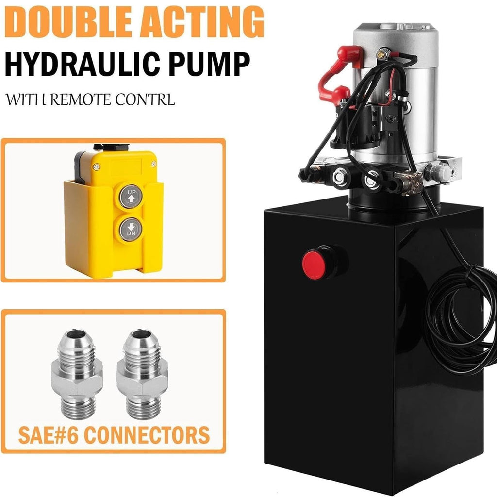 12v Dc Double Acting Hydraulic Pump, Hydraulic Power Unit