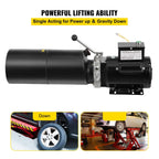 Car Lift Hydraulic Pump with 10L Tank Single Phase Power Unit Vehicle Hoist for Automotive Repair Aerial Platform,Safety Insurance(110V 10L) (220V 10L)