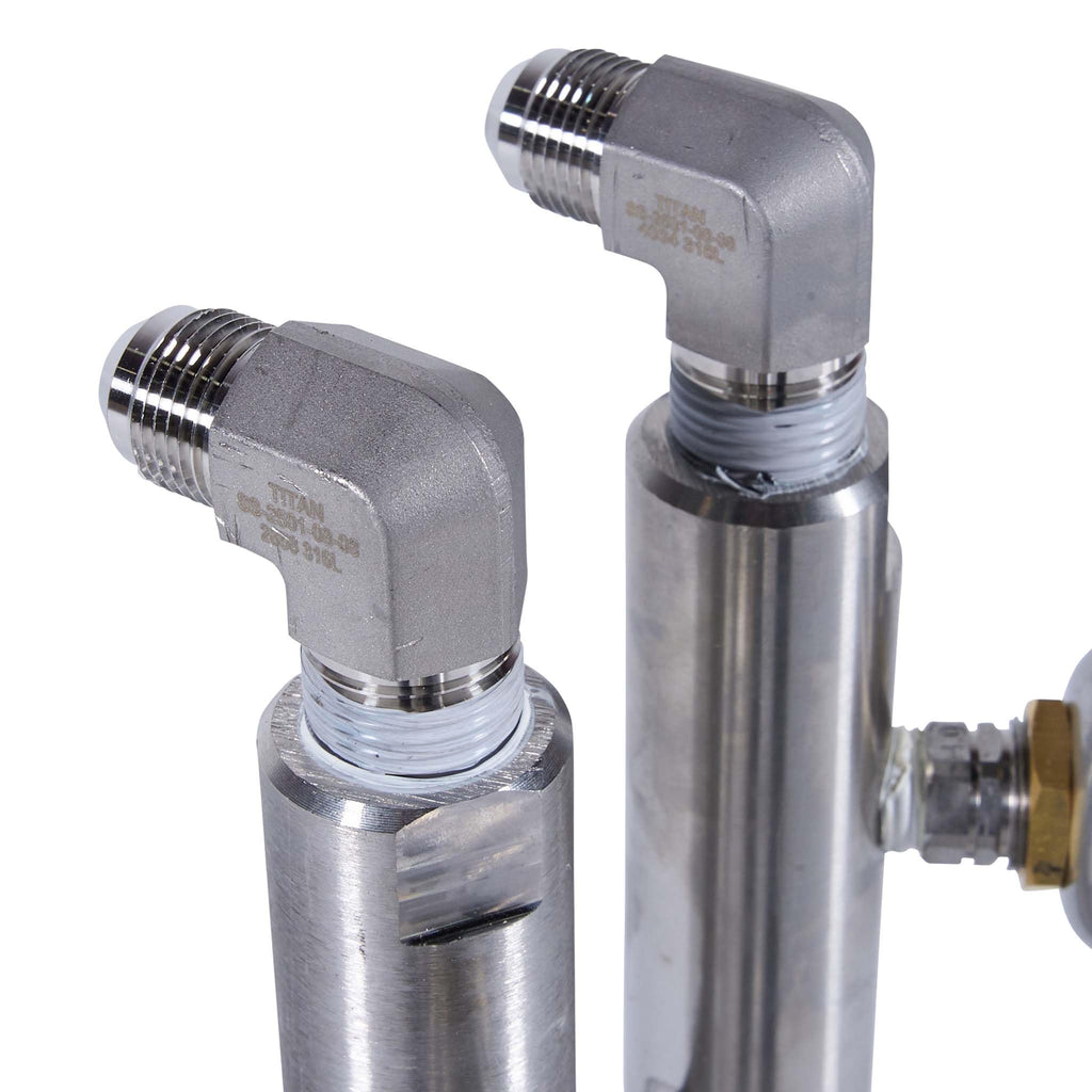 Car Wash Double Threat Wheel Blaster Set - Driver and Passenger Sides 35-1/4" Tall