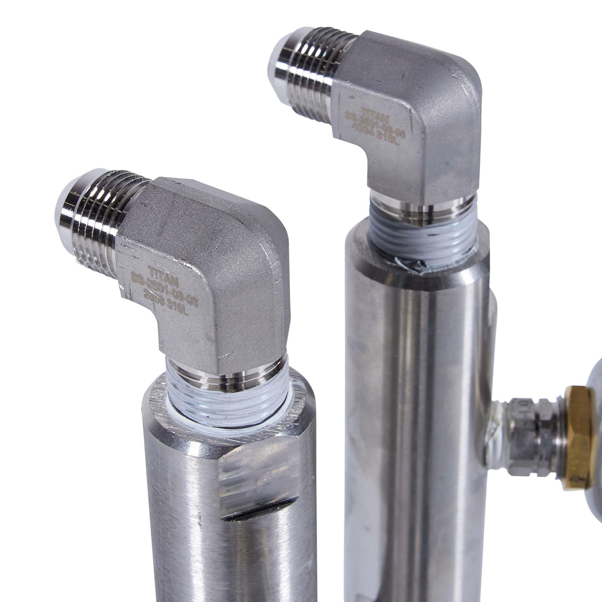 Car Wash Double Threat Wheel Blaster Set - Driver and Passenger Sides 35-1/4" Tall