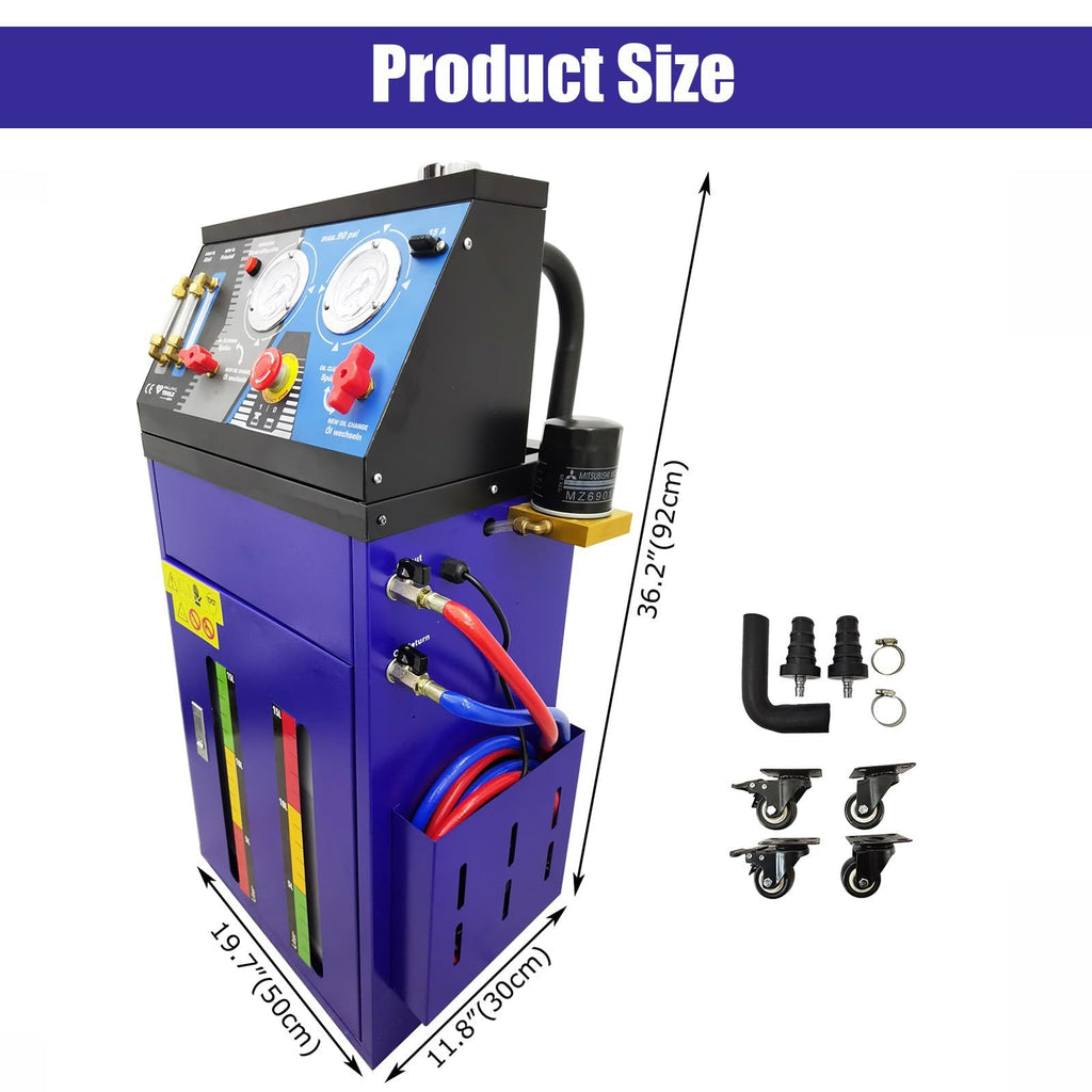 DC12V Automatic Engine Antifreeze Cleaning Machine Antifreeze Replacement Machine Coolant Fluid Changer 70W for Car/Truck Maintenance