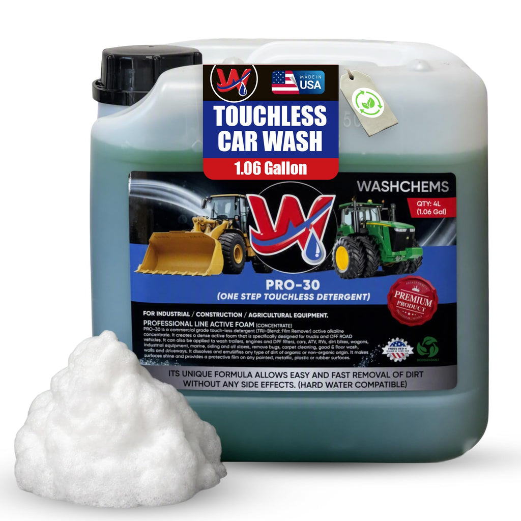 Wash Chems Pro30 Car Wash High Concentrated Auto Foam Soap - 2.5 Gallons