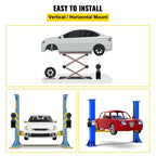 Low Profile Hydraulic Lifting Jack Car Mounted Hydraulic Pump 14L Quarthydraulic Pump Unit Dump Trailer Auto Repair Shop with Oil Reservoir Tan Car Hydraulic Pumps