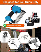 Cordless Portable Air Compressor Pump for 1/4" Pneumatic Nail Guns