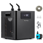 Poafamx Aquarium Chiller 1/3 HP, 79Gal Water Chiller with LED Display