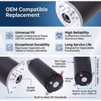 Motors Replacement for Lippert RV Leveling System with Sealed Coupling 414850 179327 286722 12V Hydraulic Pump Motor Aluminum Alloy Nan Other Means of Transportation