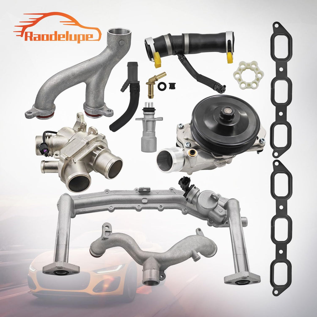 LR090630 Cooling System Kit Fit for Jaguar F-Type 3.0L 2014-2021