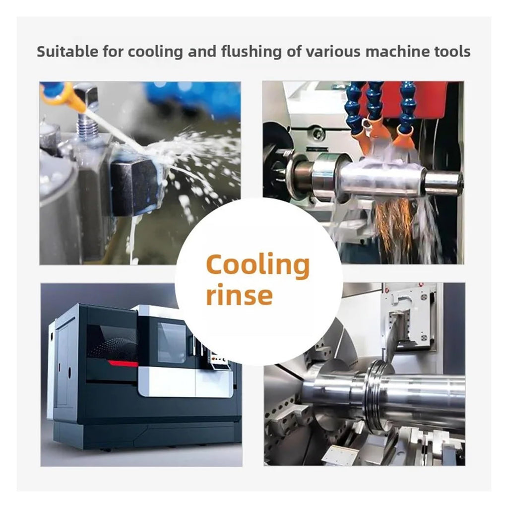 Machine Tool Oil Pump Wire Cutting and milling Machine Tool Cooling circulating Water Pump Single Phase 220V Three Oil Electric(DB-12 40W-380V)