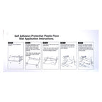 Car Carpet Protection Film Complete Starter Kit: Carpet Film Roll, Wall or Floor Mount Dispenser, and Applicator Board (600')