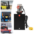 20 Quart Hydraulic Unit, Dc 12 V Double Acting Hydraulic Dump with Remote Control, 16Mpa Release Pressure, 3000W Trailer Pump Action ing Unit for Dump Trailer Car Lifting Trucks Etc