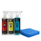 Mr. Detroit - 31pc Car Wash Kit with Foam Blaster Bucket, Car Care Cleaners
