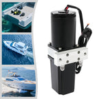 Motor Reservoir Pump 12V Hydraulic Power System 300W 2800RPM Bidirectional