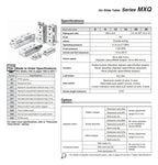 MXQ6 MXQ8 MXQ12 MXQ16 MXQ20 MXQ25 with End Lock Slide Guide Cylinder Pneumatic(MXQ8-30R)