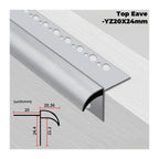 Outdoor Drip Line LED Eave Light Aluminum Profile Eagle Beak Drainage