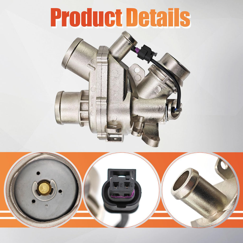 LR090630 Cooling System Kit Fit for Jaguar F-Type 3.0L 2014-2021