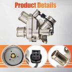 LR090630 Cooling System Kit Fit for Jaguar F-Type 3.0L 2014-2021