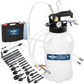 FIRSTINFO Patented 10L Pneumatic ATF/Transmission Fluid Pump, 22 Adapters