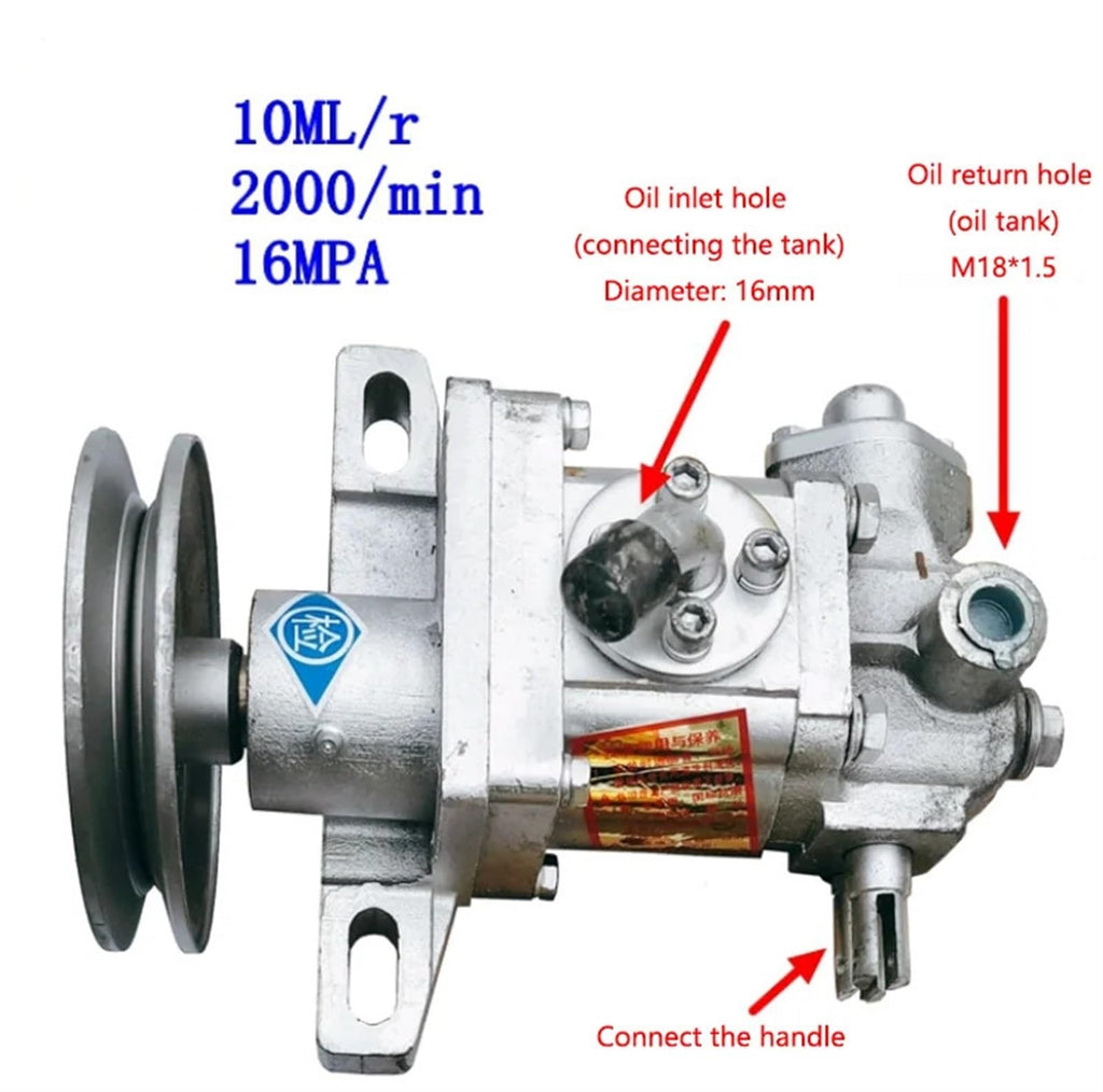 Hydraulic Gear Pump Tricycle Dump 310 Oil Assembly Single Groove Double Lift(Right-handed-01)