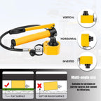 Hydraulic Power Kit with Manual Pump and Low Profile Cylinder for Industrial Lifting and Positioning Tasks