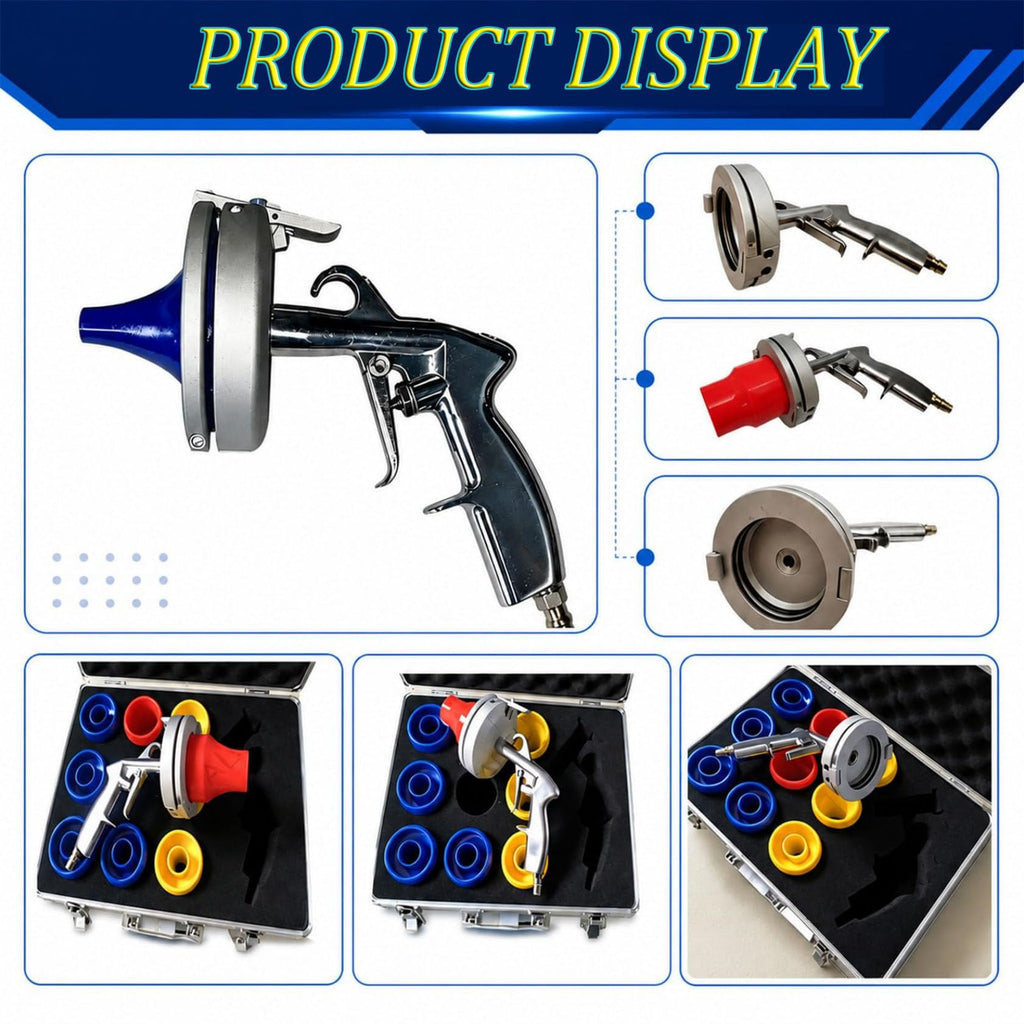Cleaning Gun Kit for Hydraulic Hose Pneumatic Cleaning Gun Hose