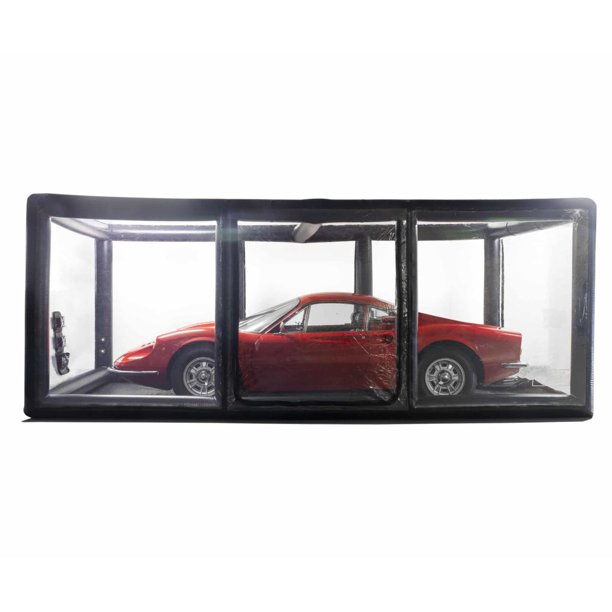 IN THE GARAGE Ultimate Car Shield, Indoor Shelter, Carbon Finish 18ft