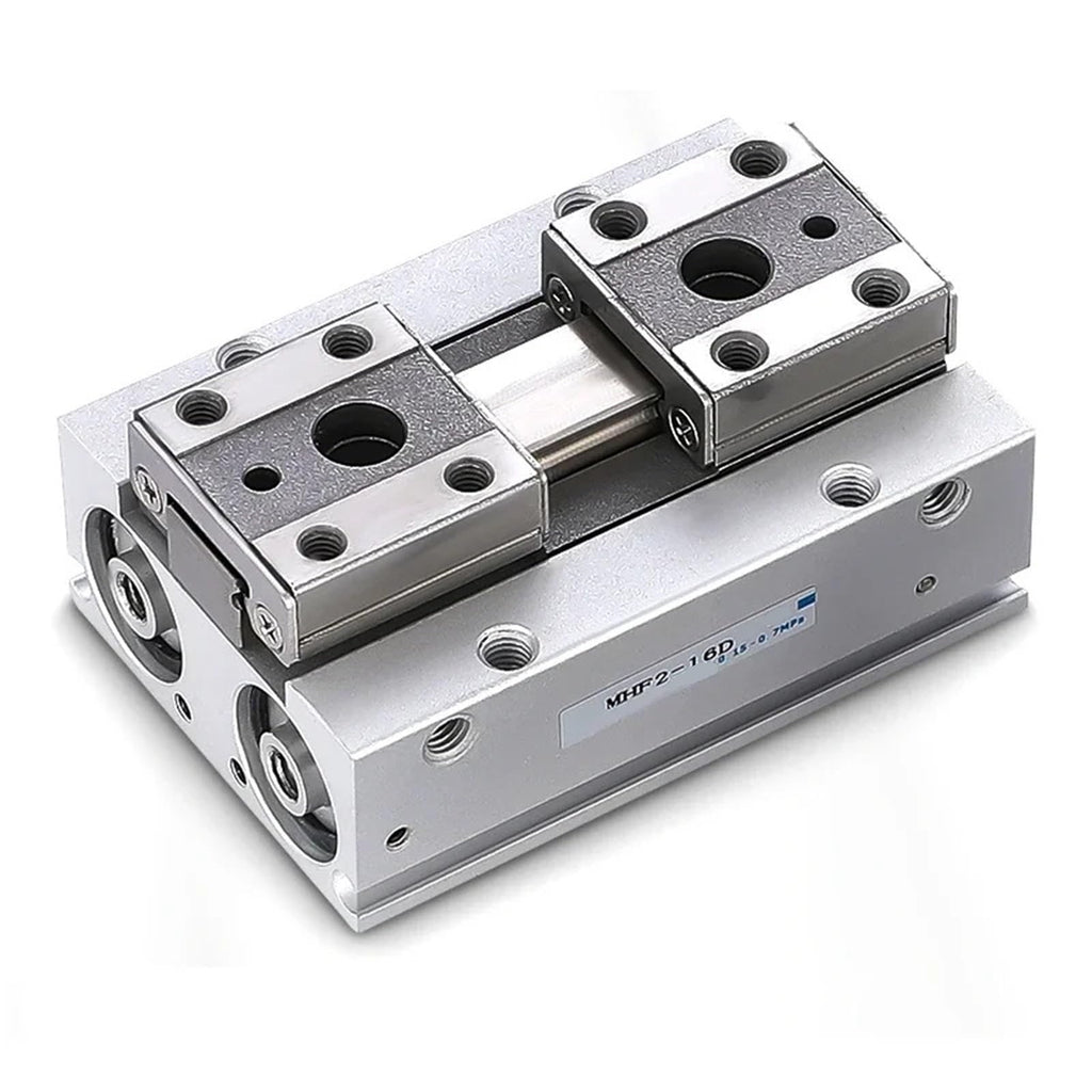 Low Profile Pneumatic Cylinder Air Parallel Gripper Force Cylinder MHF2 8D MHF2 10D MHF2 12D MHF2 16D MHF2 20D Pneumatic Gripper(MHF2-20D2)