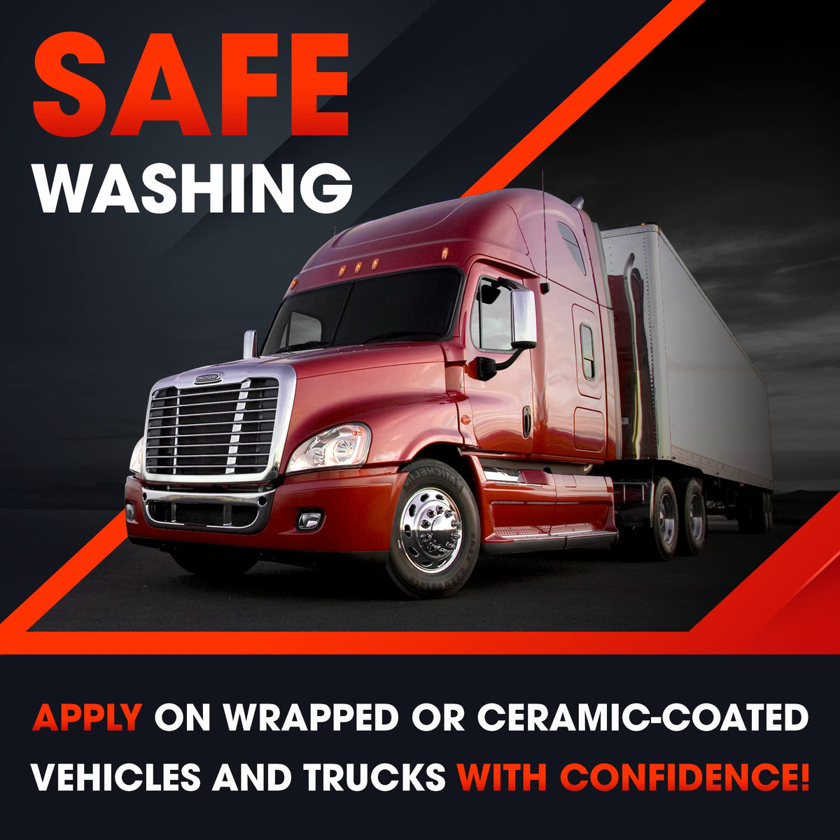 Swift Touchless Car Wash Shampoo (5 Gallon) - No Brushing Required, High Foaming Car Soap, Heavy Duty, Auto Detergent for Foam Cannon, Works on Cars, Trucks, RVs, Upholstery & More!